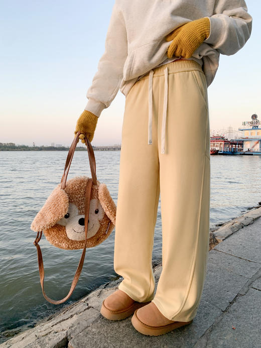 【189元任选2件】现货！黄色连帽拼接灰色卫衣 商品图11