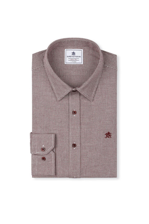 【高品质秋冬绒布衬衫断码清库存】占姆士男士秋冬全棉法兰绒中青年绒布衬衫 商品图13