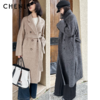 尘衣｜25F/W 保暖羊驼毛经典长款大衣 商品缩略图0