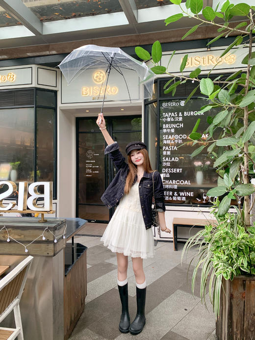 【169元任选2件】现货！拼接网纱连衣裙 商品图6