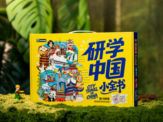 《研学中国小全书》（全彩礼盒装 全10册）| 深度畅游10大热门研学城市，2000+高清彩图、4000+知识点，精准对标课堂教材，涵盖历史·地理·人文·科学·美育·非遗 商品图10