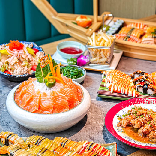 【吃断】寿司船78元开吃！海川寿司(淘金湾店)盛大开业，限前200份 商品图3