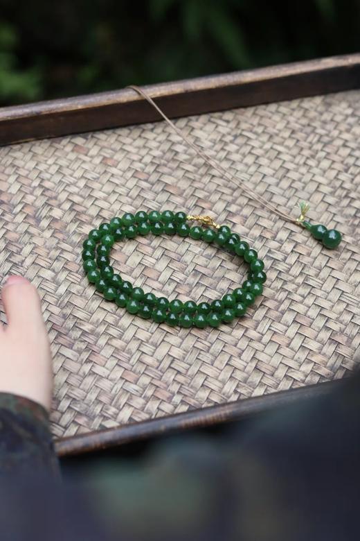 寻山隐·碧玉新中式首饰 |碧玉、沉香、南红，佩戴腕间仿佛置身江南园林 商品图1