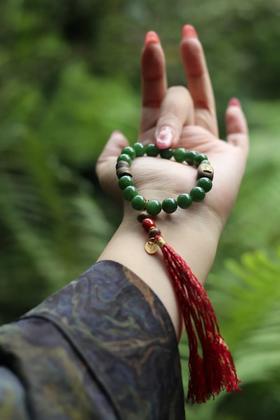 寻山隐·碧玉新中式首饰 |碧玉、沉香、南红，佩戴腕间仿佛置身江南园林