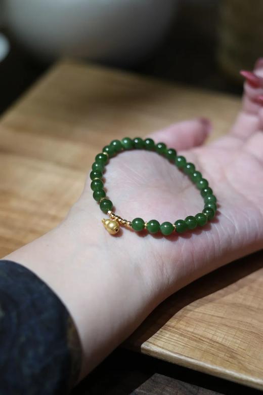 寻山隐·碧玉新中式首饰 |碧玉、沉香、南红，佩戴腕间仿佛置身江南园林 商品图9