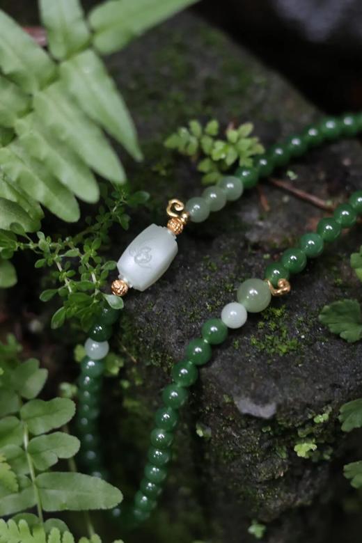 寻山隐·碧玉新中式首饰 |碧玉、沉香、南红，佩戴腕间仿佛置身江南园林 商品图5