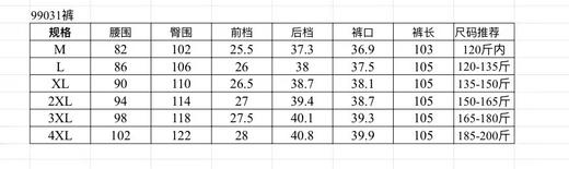 D111334入冬新品保暖蓄热户外潮流休闲裤男士长裤 商品图13