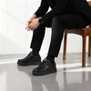 舒乐高男鞋隐形内增高8cm板鞋男款休闲鞋厚底小黑鞋透气鞋子男 商品缩略图4