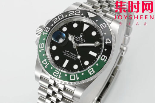 劳力士EWE格林尼治型系列“雪碧圈”格林尼治GMT 3285机 五珠带 男士腕表 商品图2