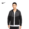 NIKE耐克男子轻薄训练跑步夹克冬新款加绒拼接连帽外套HV2670-010 商品缩略图0