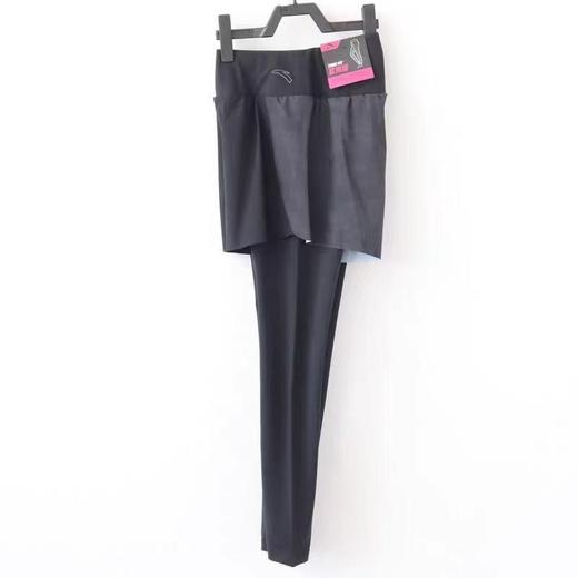 【S/M/XL断码】安踏女紧身裤短裤两件套装跑步健身瑜伽舞蹈紧身裤162415502【库存有限，如无货将做退款，介意慎拍!】 商品图1
