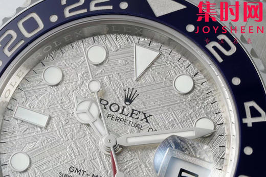 劳力士EWE格林尼治型系列“可乐圈”陨石面 格林尼治GMT 3285机 三珠带 板带 男士腕表 商品图3