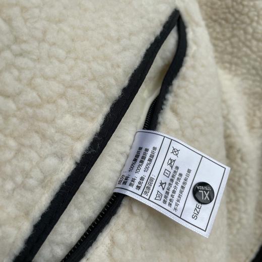 D111330高克重保暖立领羊羔毛两面穿加厚外套情侣男女同款 商品图10