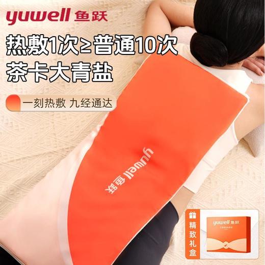 优选丨【鱼跃 海盐热敷包】源自青海茶卡湖盐3059米「天空之镜」 双面内档矿物粗盐  9档温控  草药精华  深层热敷 商品图0