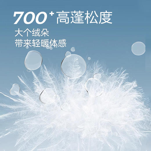 【可机洗！ 果壳送检90白鹅绒】【内穿一件温暖过冬 吸湿排汗 无惧脏污】MDINN觅瑾 情侣款5S含鹅绒T恤 3天左右发货 商品图8