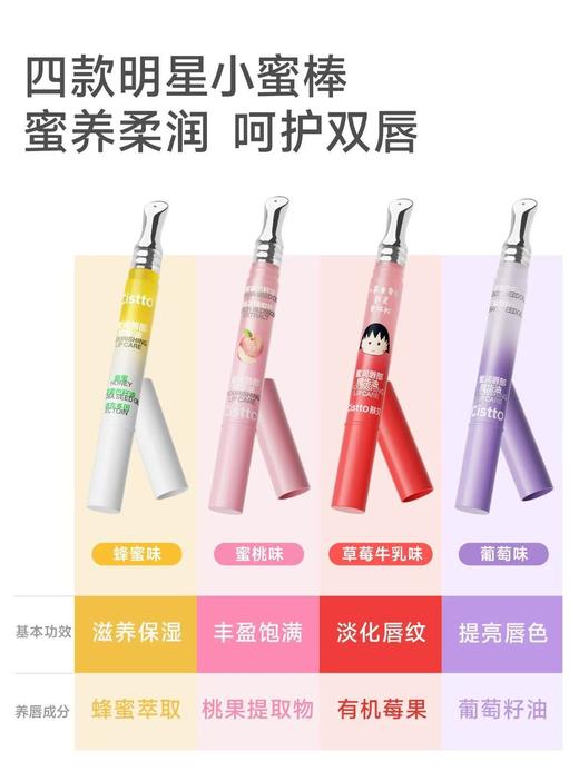 肤见唇部精华唇膜1.5g 润唇油淡唇纹唇蜜男保湿滋润唇膏 商品图1