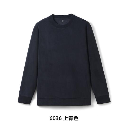 D111336秋冬新品复古奥利绒圆领卫衣男款 商品图3