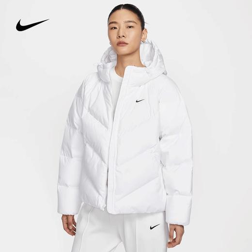 NIKE耐克女子NSW SF DOWNFL WPFR运动休闲羽绒服HV5236-100 商品图0