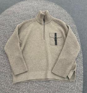 女款高领长袖针织毛衣zh