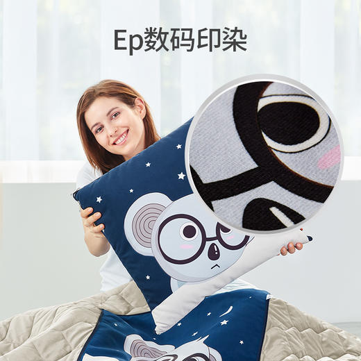 佳奥 沙发抱枕被子二合一两用四季汽车用办公室午睡毯子靠枕小被子 商品图1