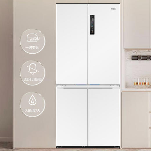 海尔（Haier）冰箱 BCD-506WGHTD14GYU1(白) 商品图12
