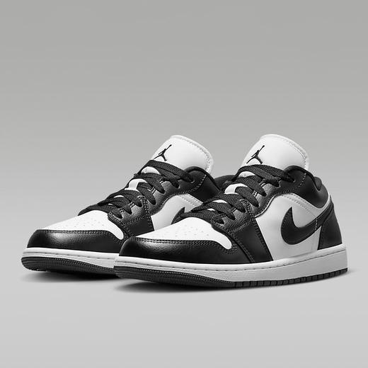 Nike耐克女鞋AirJordan1AJ1黑白熊猫低帮复古板鞋篮球鞋DC0774-101 商品图2