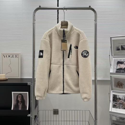 D111369新款上新情侣小标手臂双标抓绒摇粒绒羊羔毛拉链夹克外套 商品图1