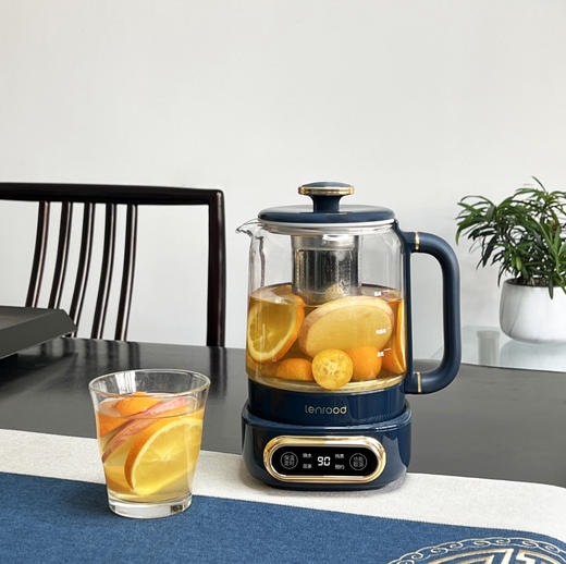 品牌直发！送茶漏【邻鹿养生壶煮茶器】 智能防干烧 + 记忆功能，54 分贝静音，清洁方便，烧水、保温、煮花茶、炖甜品全能，办公室 / 宿舍 / 家用都合适 商品图0