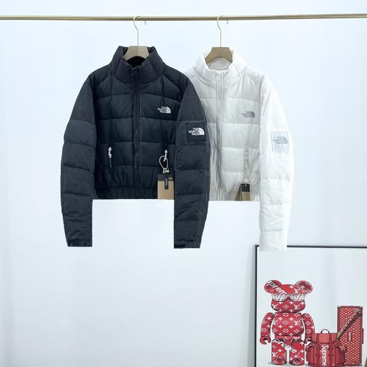 D111361轻便不厚重短款女士高腰超短款设计羽绒服 商品图0