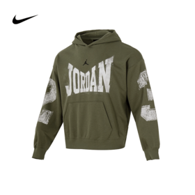 Nike耐克冬季男子JORDAN运动休闲连帽卫衣套衫HV0094-222