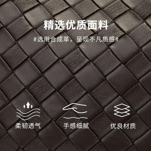 星期六都市通勤编织风手提包SSD521A0G5 商品图4