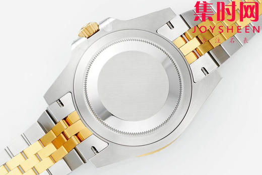 劳力士EWE格林尼治型系列“皮蛋圈”间金格林尼治GMT 3285机 五珠带 男士腕表 商品图6