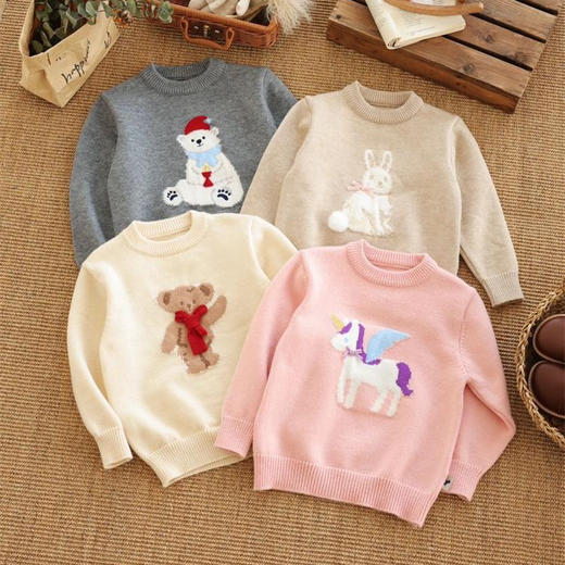 预售7个工作日|蓝狗·芬兰小镇软糯毛衣 商品图0