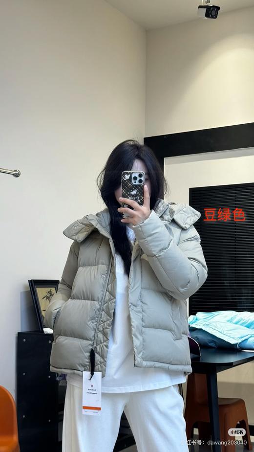 D111364欧阳娜娜同款泡芙五格轻质宽松鹅绒收腰羽绒服 商品图8