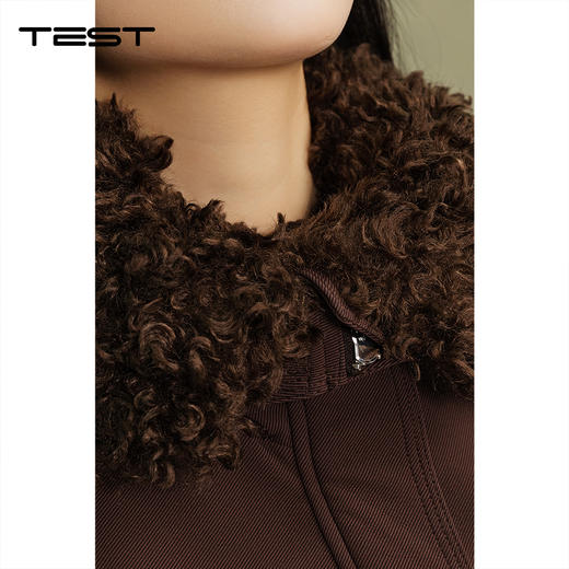 冬上新复古显瘦工装风宽松显瘦夹克外套2254141 商品图2