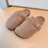 D111339女士冬季包头拖鞋冬季加绒加厚休闲鞋 商品缩略图9