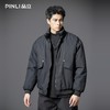 PINLI品立2025冬季新款潮牌立领飞行棉衣男士工装风宽松棉服外套GD253105188 商品缩略图0