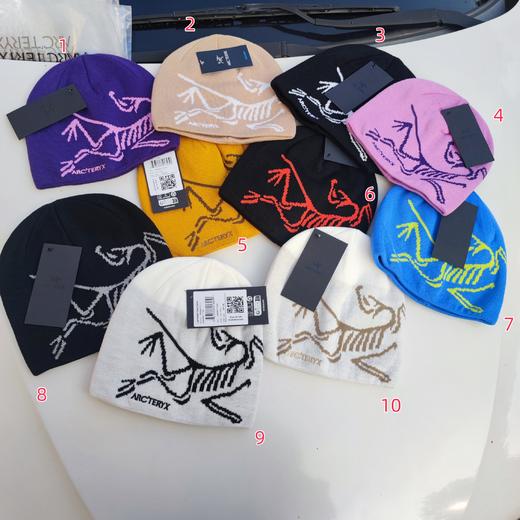 点此购买 始祖鸟秋冬男女情侣款针织毛线帽 gd 335453 商品图0