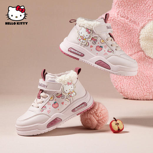 hellokitty童鞋冬季凯蒂猫儿童板鞋28-38码 K5546815 商品图0