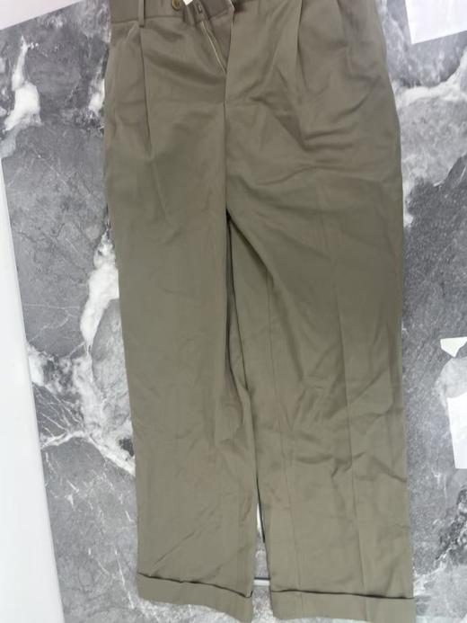 瑕疵Brooks Brothers/布克兄弟 男士秋季新品纯色羊毛百搭休闲长裤 商品图0