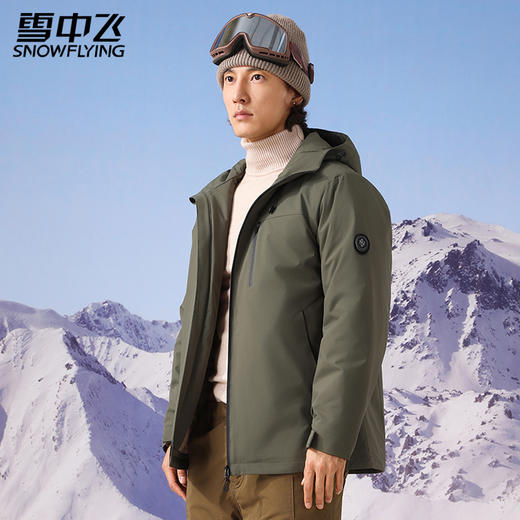 【双旦特惠】雪中飞 羊毛一体登山王冲锋衣情侣同款 商品图2