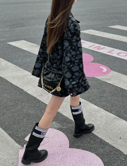 D111345缩小版22Bag俏皮可爱迷你珍珠垃圾袋包 商品图10