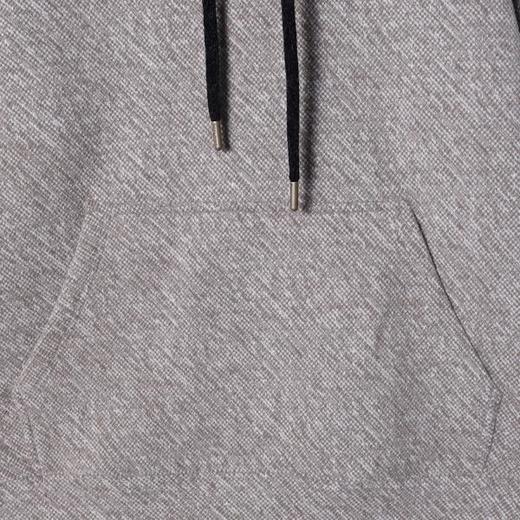 WY1386SDSA男士秋冬新款痞帅男装潮牌撞色抽绳连帽卫衣百搭时尚套头上衣 商品图3