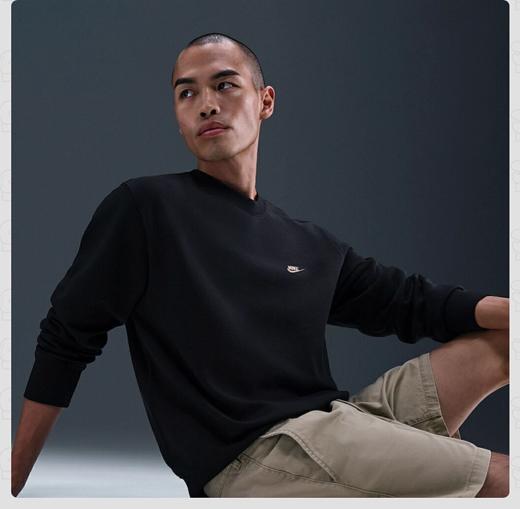 NIKE耐克男装休闲卫衣秋冬季新款长袖时尚套头衫运动服IB3304-010 商品图2