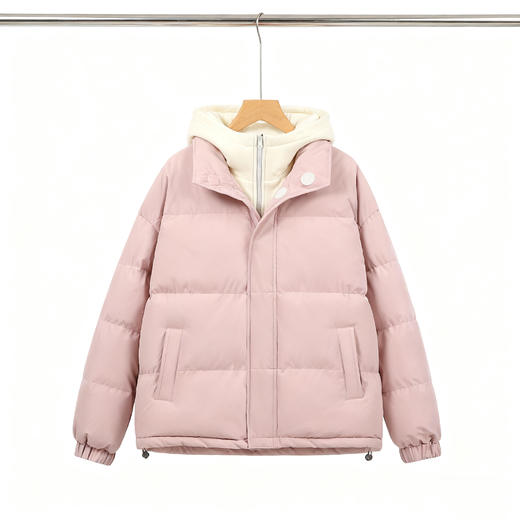 🔥谁能不爱这件啊！比羽绒服还保暖棉衣【情侣款休闲假两件棉衣DQC5303款】不夸张，品质太好了😱😱 一件棉服有着比几百块羽绒服还保暖！ 商品图3