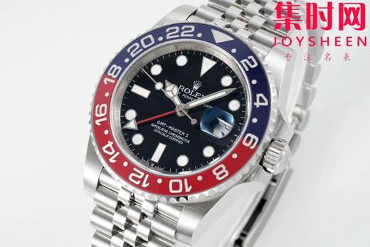 劳力士EWE格林尼治型系列“可乐圈”格林尼治GMT 3285机 五珠带 男士腕表 商品图2