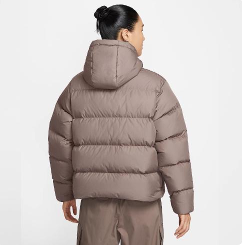 NIKE耐克女子宽松羽绒服连帽夹克冬季防泼水外套面包服IH0728-214 商品图1