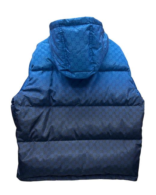 男款渐变印花羽绒棉服la012 商品图1