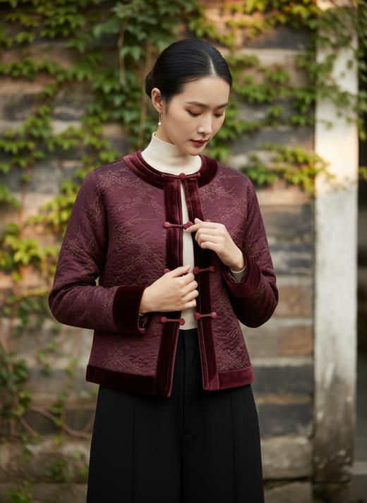 轻国风侧开叉外套 商品图4