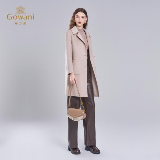 【100%羊绒】乔万尼新款100%山羊绒双面呢大衣毛呢外套ET4A928 商品图2